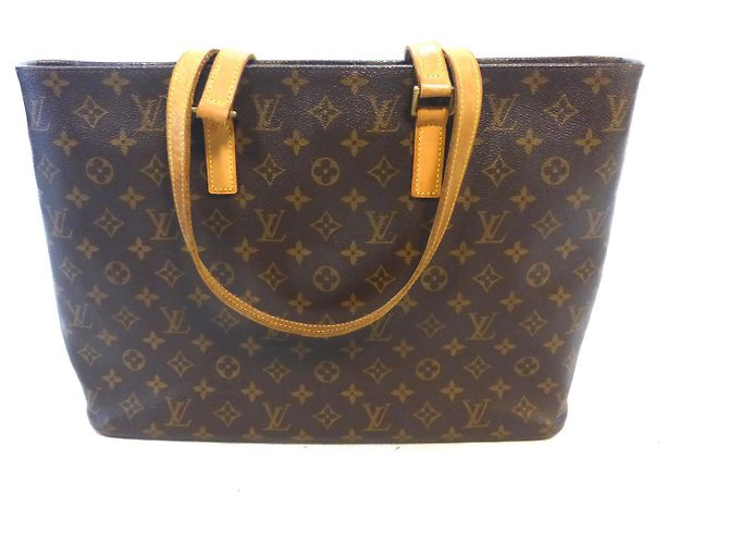 Louis Vuitton Luco GM Monogram Tote Marrone