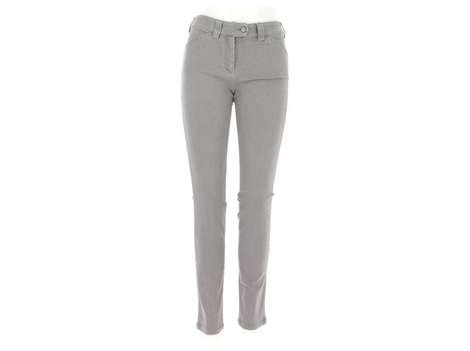 Balenciaga Jeans Grey Cotton  ref.303035