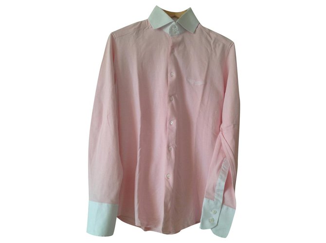 Autre Marque Shirts Pink Cotton  ref.303108