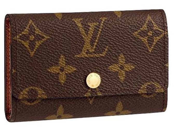 Louis Vuitton LV 6 porte-clés Mono Marron