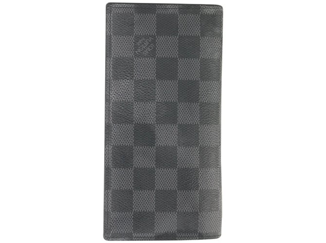 Brazza Wallet Damier Graphite Canvas - Wallets and Small Leather