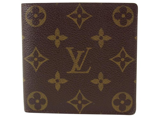 Louis Vuitton Portefeuille à deux volets Monogram Slender Multiple Florin Marco pour homme  ref.303329