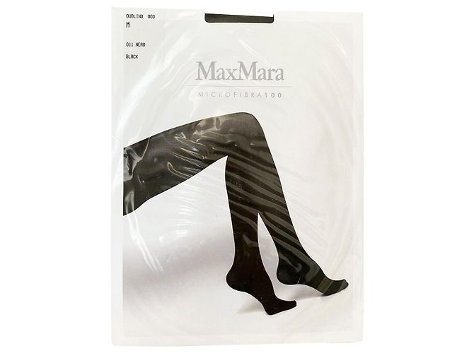 Medias Max Mara Microfibra 100 Negro