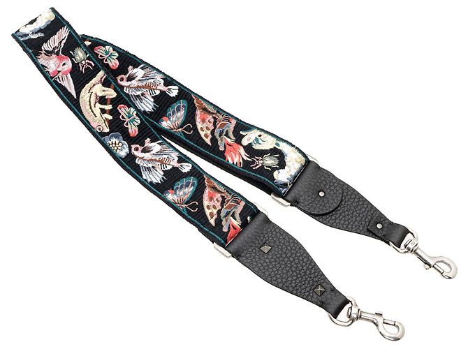 Dior Embroidery Adjustable Shoulder Strap