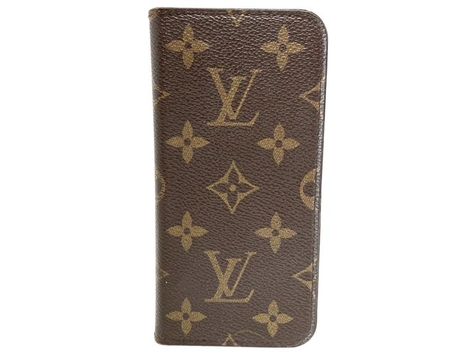 Louis Vuitton Iphone Case Brown Cloth ref.304668 - Joli Closet
