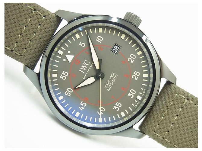 IWC Pilot's Watch Mark18 Top Gun Miramar IW324702 Herren Grau  ref.304812