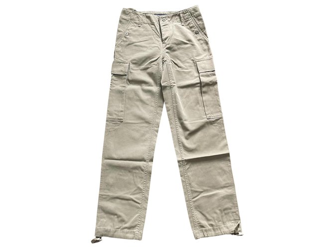 ralph lauren cargo pants beige