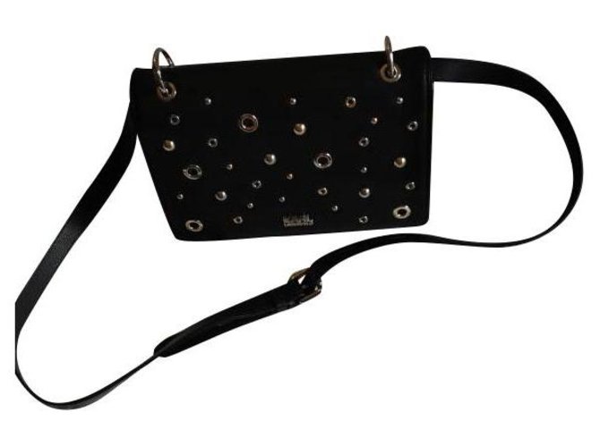 karl lagerfeld korat studs crossbody bag