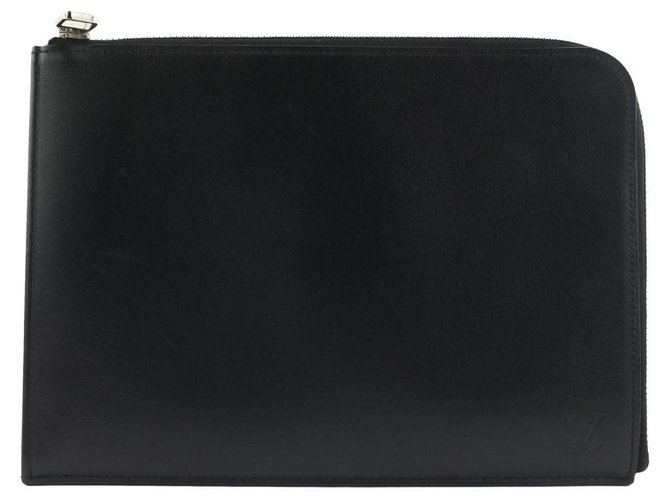 Louis Vuitton Porte-documents Pochette Jour PM Porte en cuir nomade noir  ref.306185