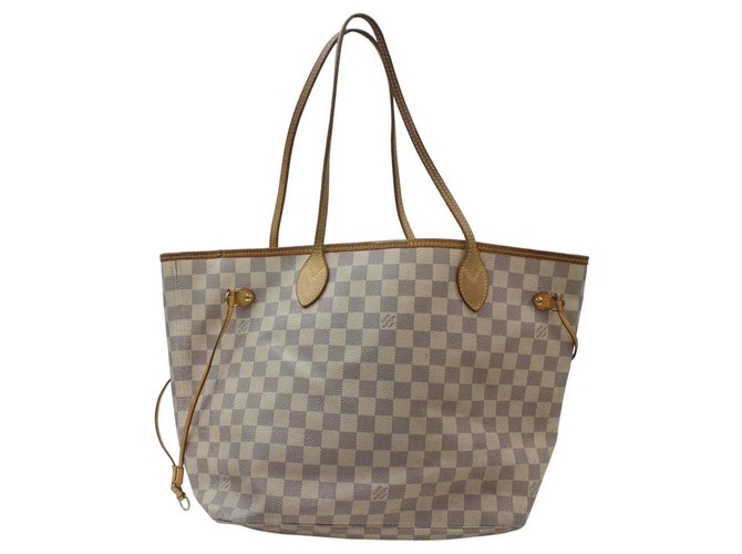 Louis Vuitton Neverfull Damier Azur Tote Bag