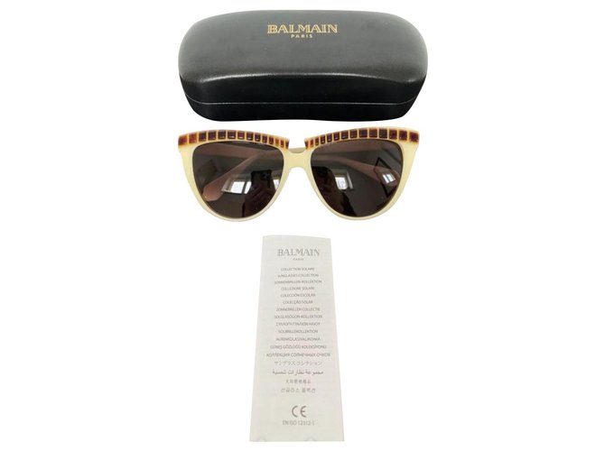 Balmain women's sunglasses BLACK BPS135A54A | SHEIN USA