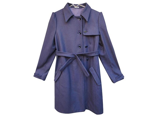 Miu Miu coat mint condition t 40 Purple