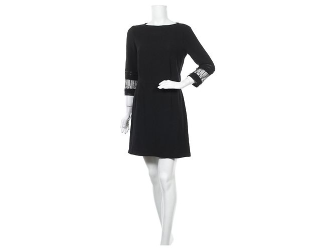 Sessun Kleid Schwarz Größe L