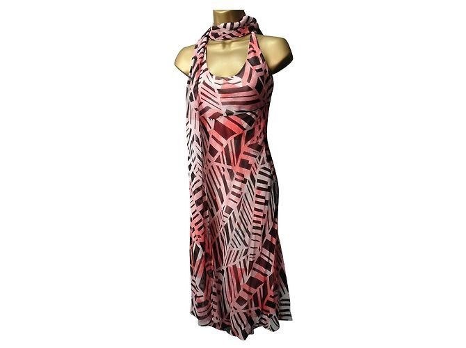 Diane Von Furstenberg Dvf Rhonda Vintage-Maxikleid aus Seide Mehrfarben