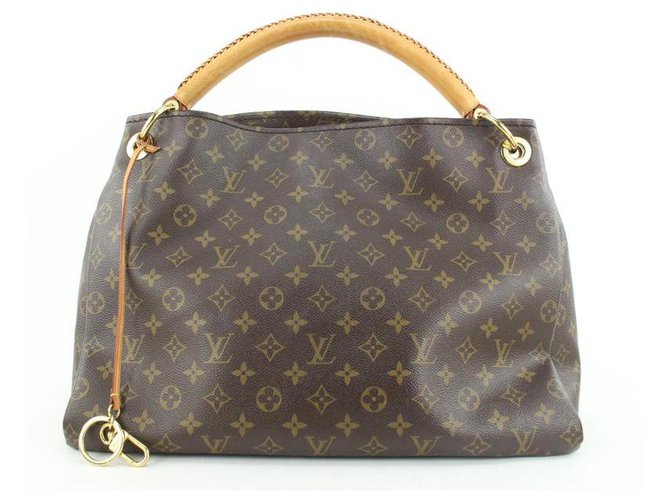 Louis Vuitton Difficile da trovare Monogram Artsy MM Hobo Bag Pelle  ref.306695