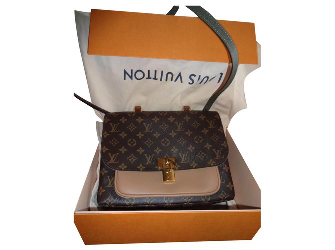 Louis Vuitton Marignan Shoulder Bag in Brown Monogram Canvas
