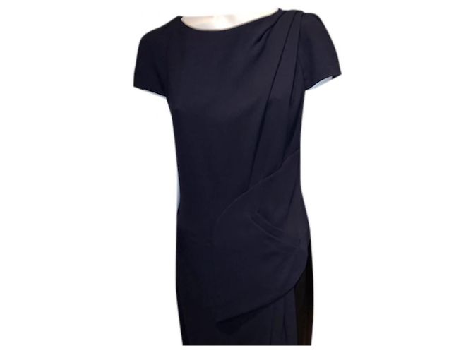 Chanel Kleid blau aus Rayon