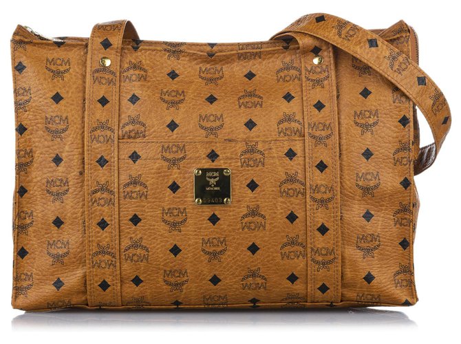 mcm brown purse