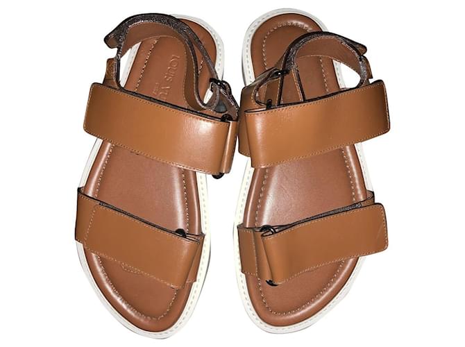 Louis Vuitton men sandals  Mens leather sandals, Louis vuitton men, Louis  vuitton