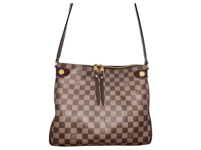 Louis Vuitton Handbags Brown Cloth  ref.307775