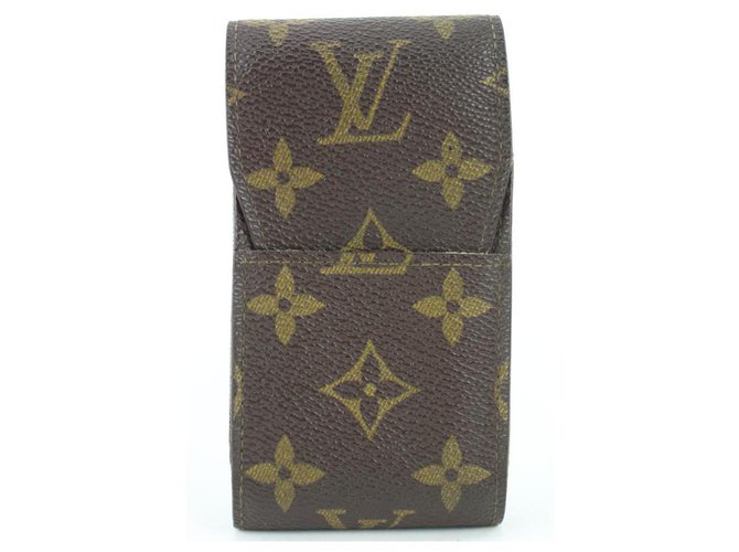 Louis Vuitton Monogram Cigarette Case Mobile Phone Pouch Etui