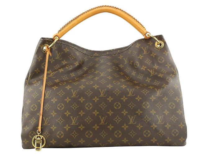 Artsy Louis Vuitton Seltene große kunstvolle GM Hobo-Tasche mit Monogramm