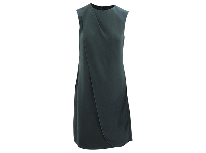 Giorgio Armani Black Shift Dress Acetate Cellulose fibre  - Joli  Closet