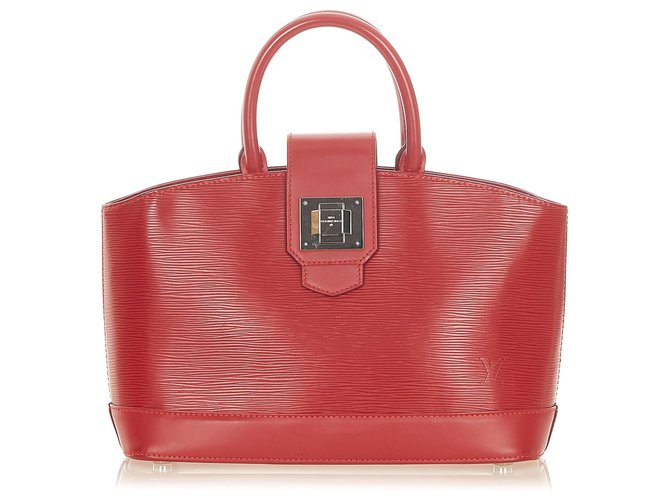 Twist Louis Vuitton Red Epi Mirabeau GM Leather ref.308819 - Joli Closet