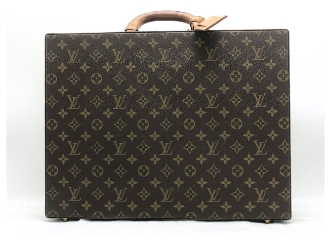 Louis Vuitton - President Briefcase Brown Leather  ref.309078
