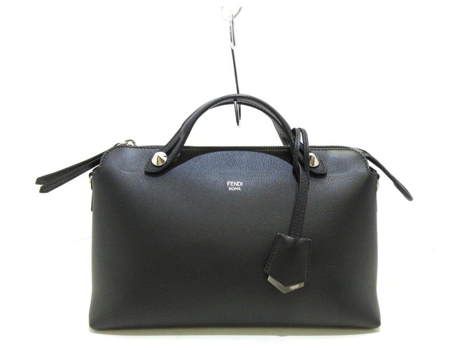Fendi By The Way Black Leather  ref.309321