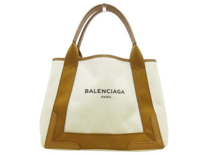 Balenciaga Einkaufstasche Leinwand  ref.309771