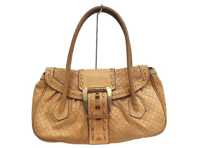Céline Celine handbag Brown Leather  ref.309838