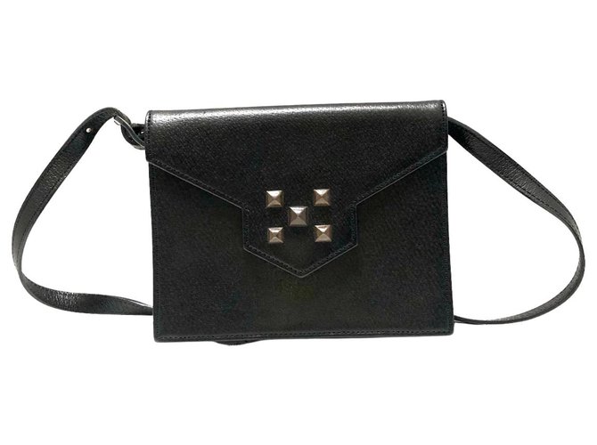 Saint Laurent Shoulder bag Black Leather  ref.309948
