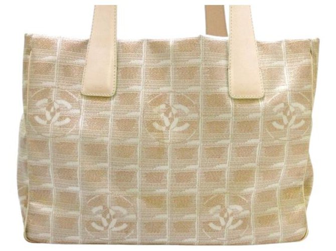 Chanel Travel line Beige Synthetic  ref.310024