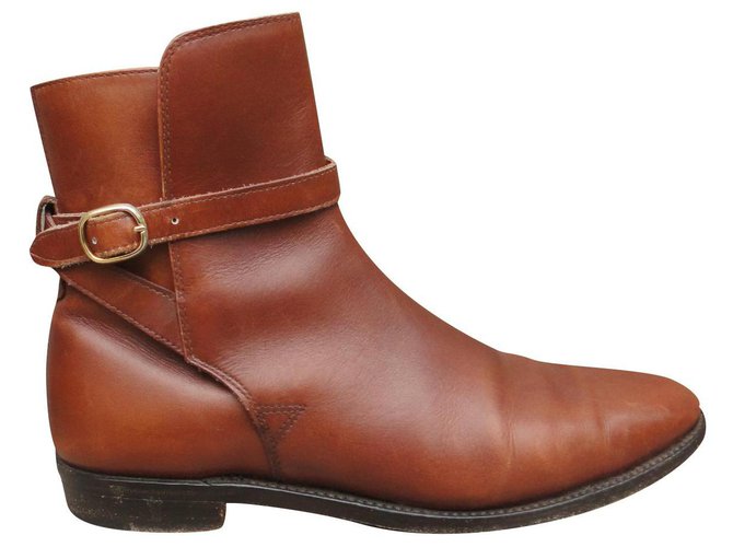 Autre Marque Jodphur Grenson type ankle boots for Paw p 38,5 Light brown Leather  ref.310066