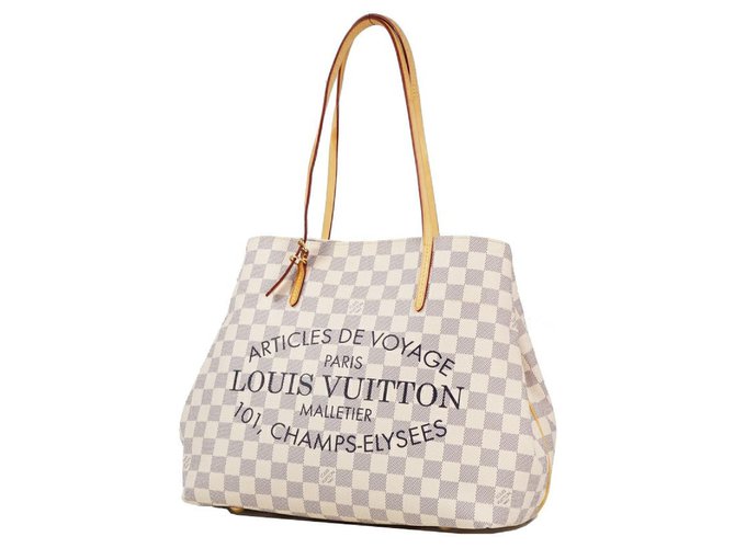 LOUIS VUITTON Cabas MM Womens tote bag N41375 White ref.310086 - Joli Closet