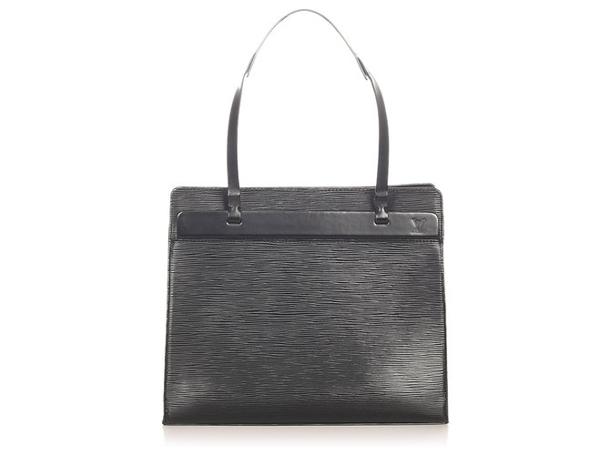 Louis Vuitton Black Epi Croisette PM Leather  ref.310279