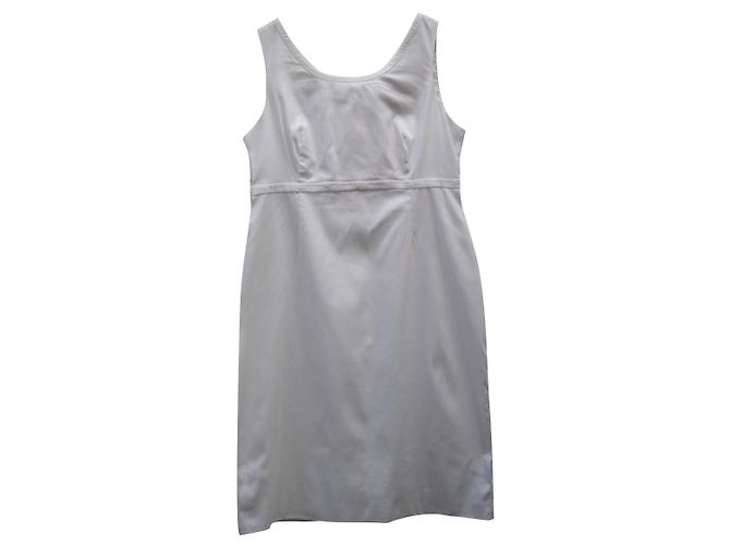 Vestido Versace Branco de Algodão