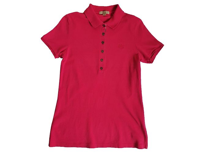 Polo Burberry Rosa de Algodón