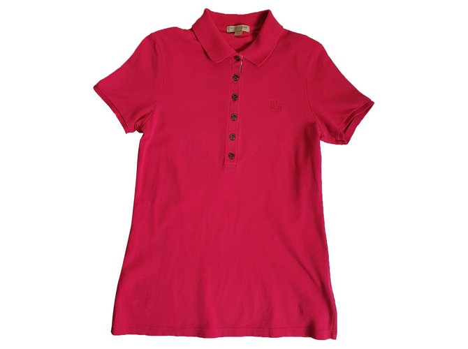 Burberry Tops Pink Cotton  ref.310549
