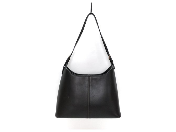 Burberry Shoulder bag Black Leather  ref.310801