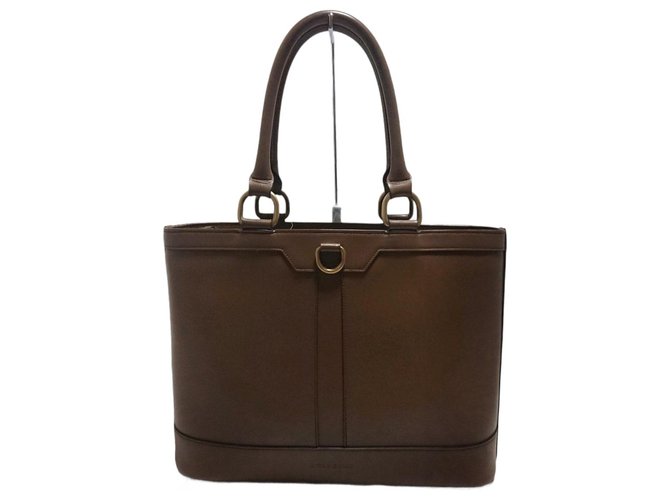 Burberry Shoulder bag Brown Leather  ref.310842