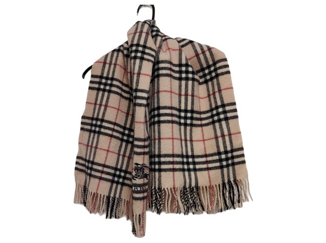 Burberry scarf Beige Wool  ref.310848