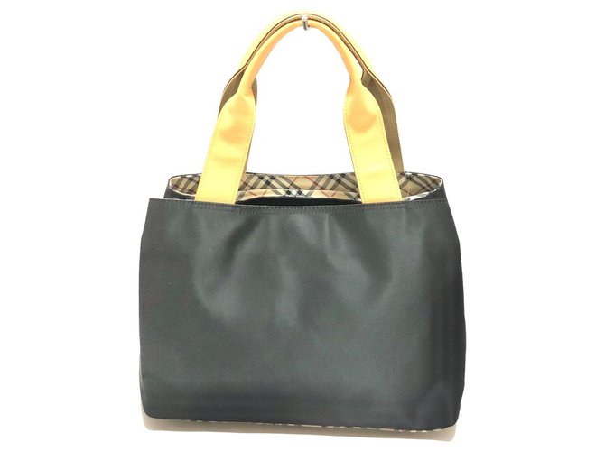 Burberry handbag Black Synthetic  ref.310947