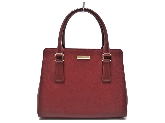 Burberry handbag Leather  ref.310982
