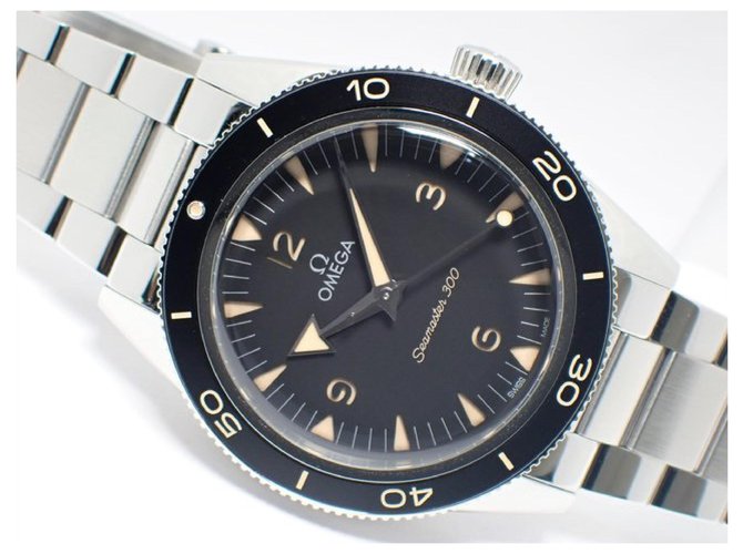 OMEGA SEA MASTER300 Co-Axial Master Chronomètre 41 MM Produits authentiques Hommes Acier Noir  ref.311000