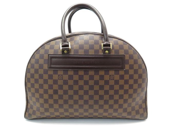 Louis Vuitton Damier Ebene Nolita GM - Brown Luggage and Travel