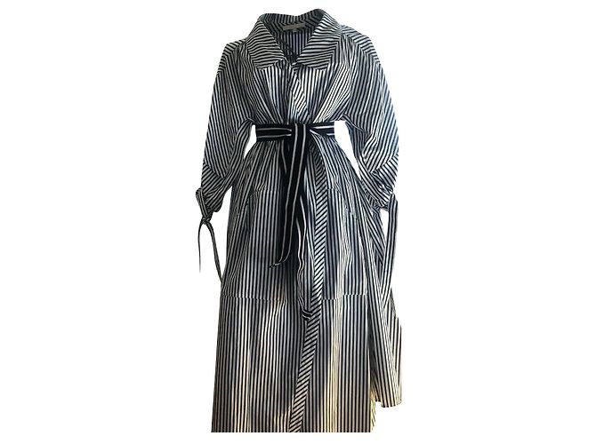 Vestido Maje de algodão branco tamanho 2