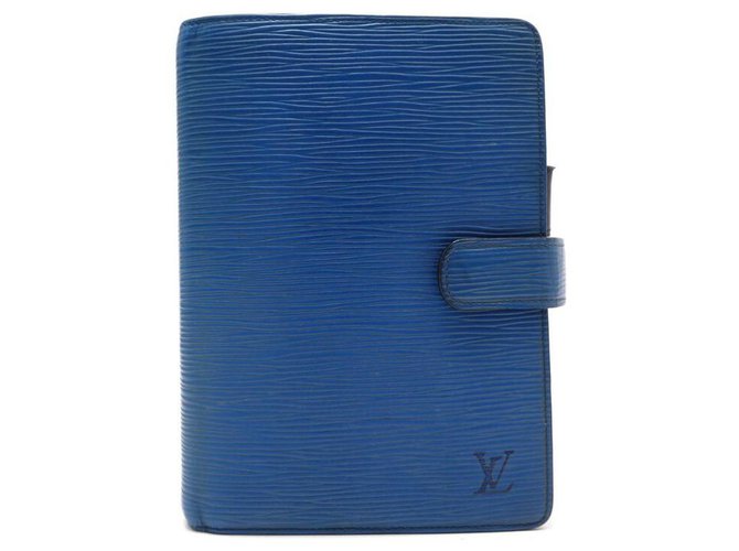 Louis Vuitton Vintage Louis Vuitton Blue Epi leather Mini Agenda
