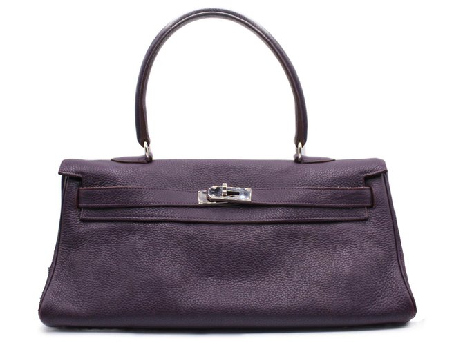 Hermès Hermes Kelly Shoulder Purple Leather  ref.312118